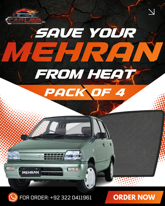 Mehran Sunshades 4-Pcs