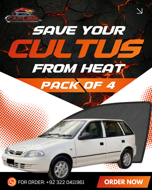 Cultus Old Model Sunshades 4-Pcs