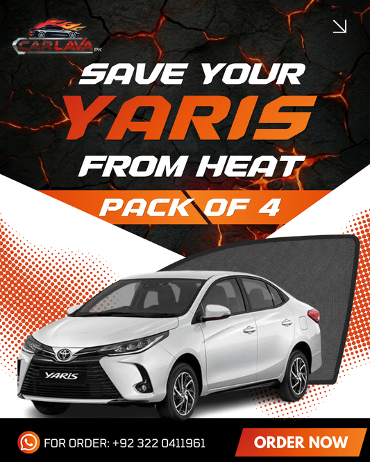 Toyota Yaris Sunshades 4-Pcs