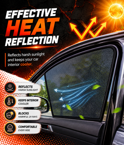Toyota Yaris Sunshades 4-Pcs