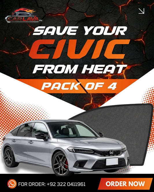 Civic Sunshades 4-Pcs